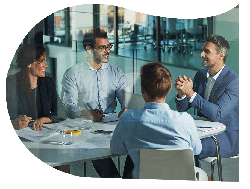 Healthcare leaders meeting